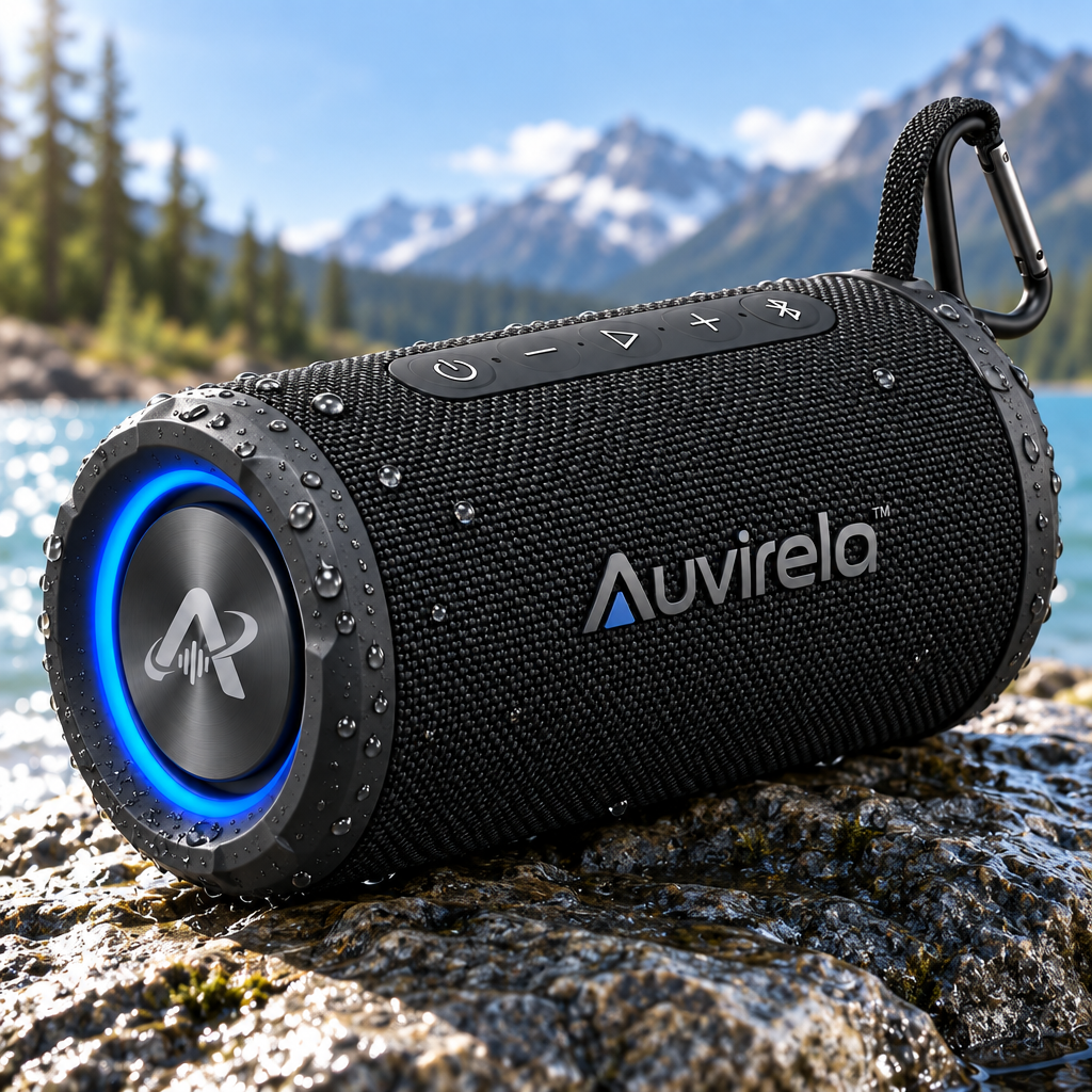 Auvirela™ Rugged Portable Bluetooth Speaker